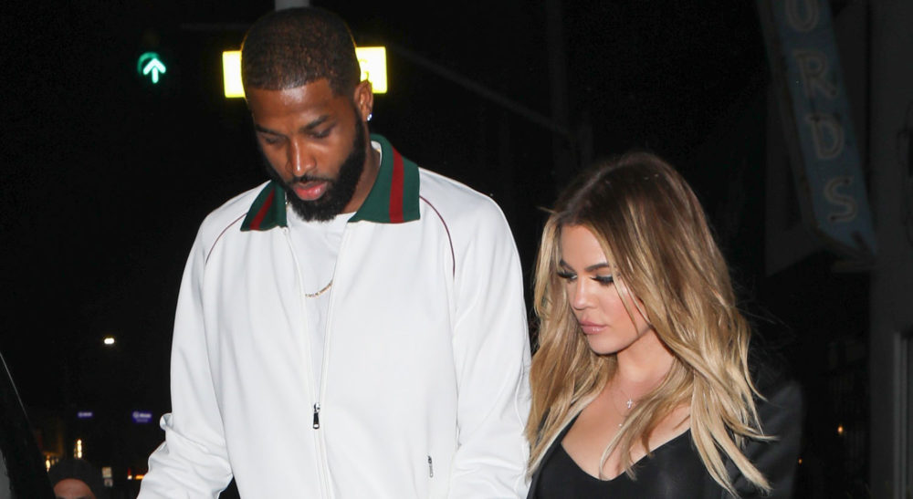 Tristan Thompson caught on video kissing a woman at a club