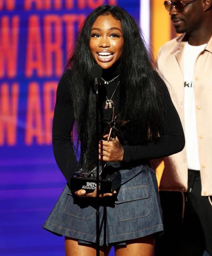 Sza wins “Best New Artist” at the BET Awards