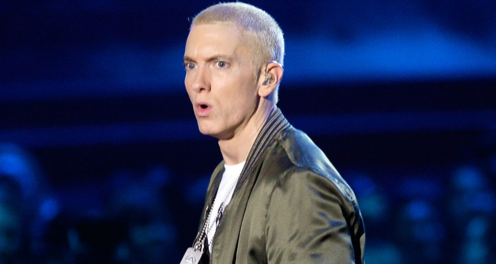 Eminem drops surprise album titled “Kamikaze” on us!