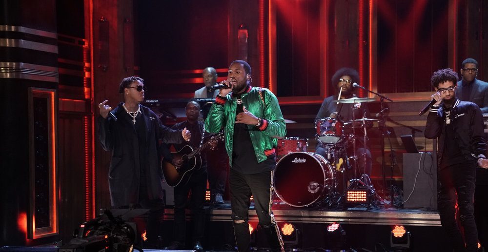 Meek Mill performs “Dangerous” Ft PNB Rock & Jeremih on “The Tonight Show” with Jimmy Fallon