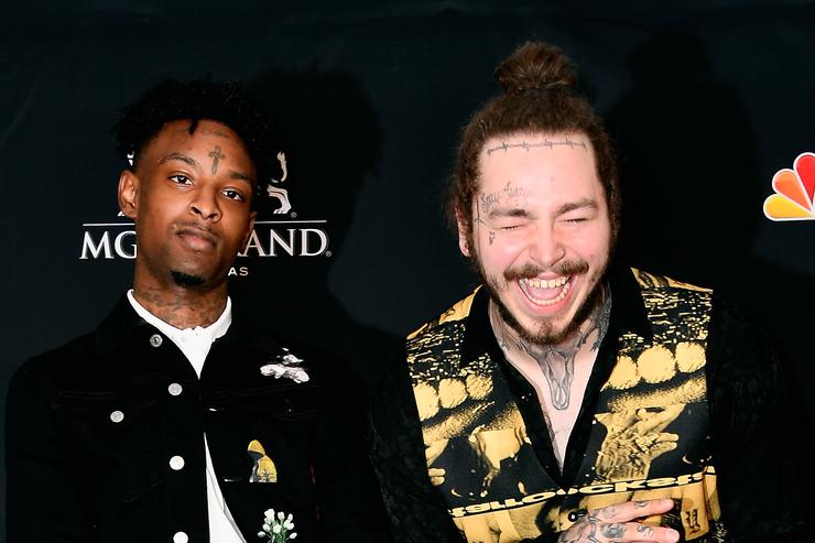 Post Malone gives 21 Savage a Rolex for his birthday