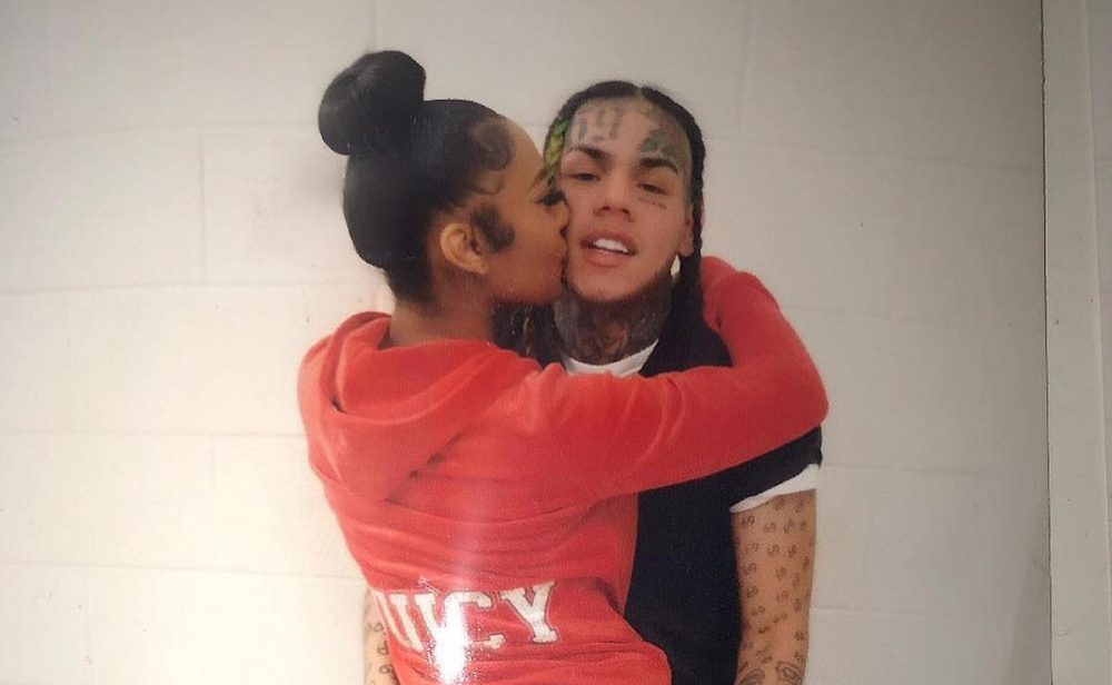 Tekashi 6ix9ine’s girlfriend leaks prison call in a post & delete