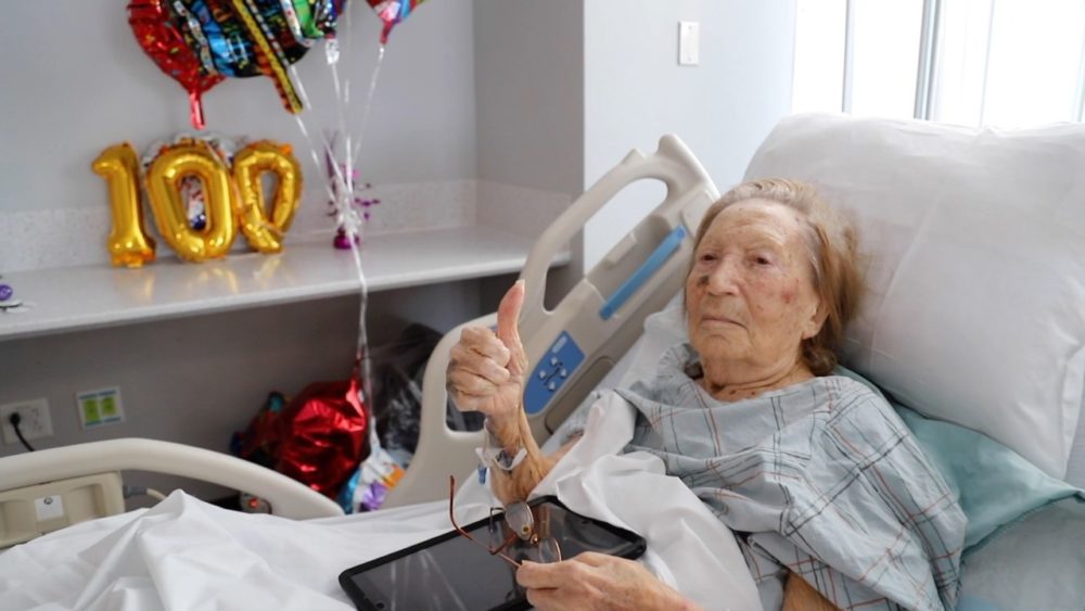 100-year-old woman survives COVID-19