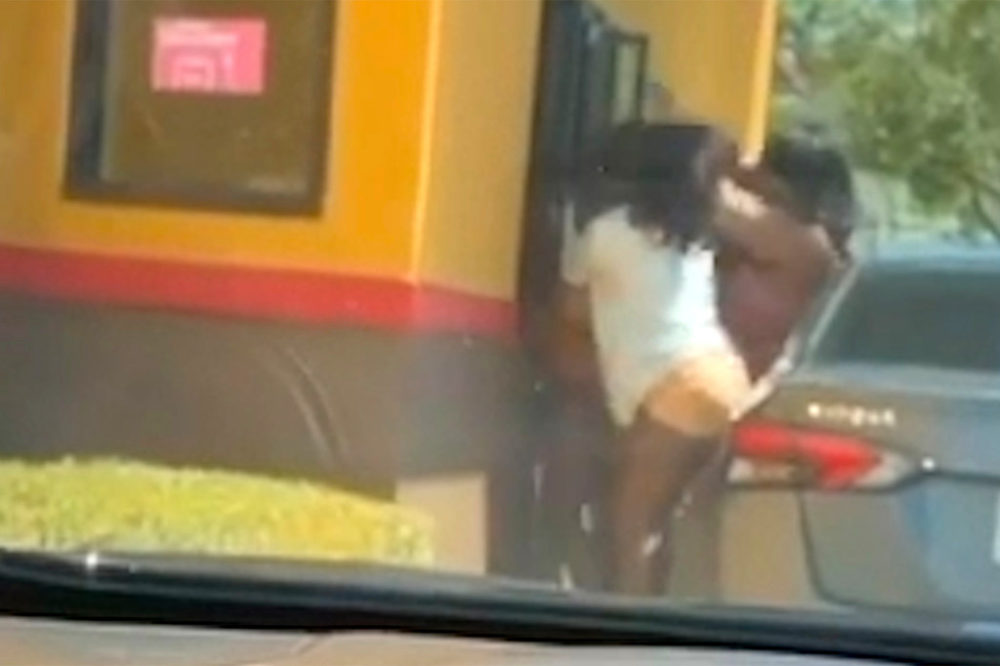 Women beat, rob Popeye’s employee at drive-thru (Video)