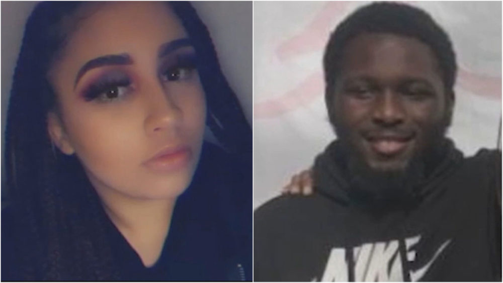Boyfriend wanted in pregnant girlfriend’s murder; woman charged