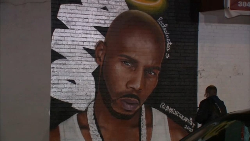 Bronx restaurant pays tribute to DMX with mural painting