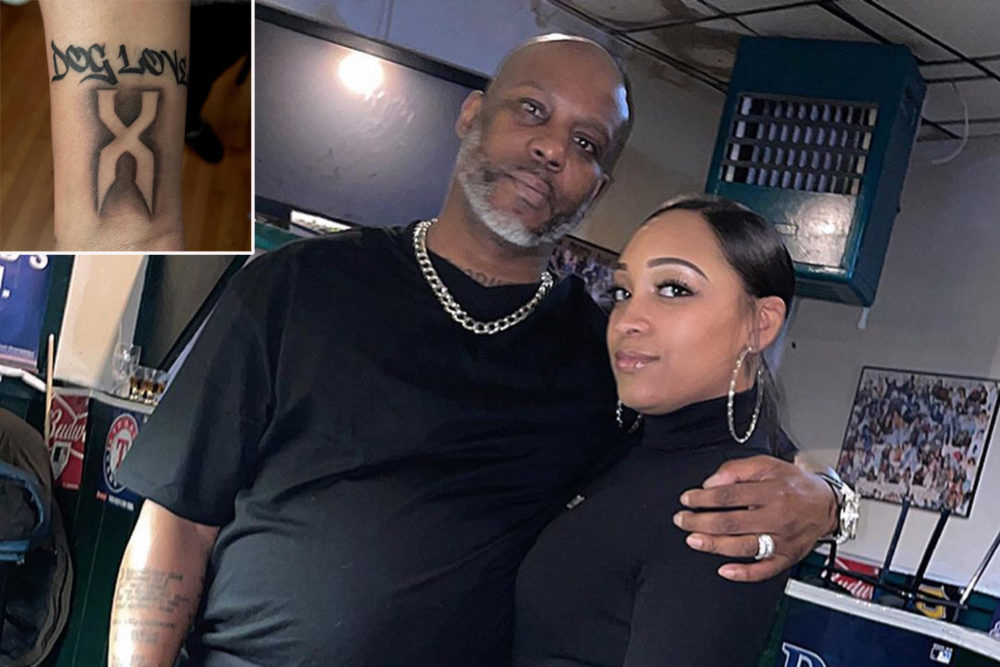 DMX’s Fiancée gets a tribute tattoo in his honor