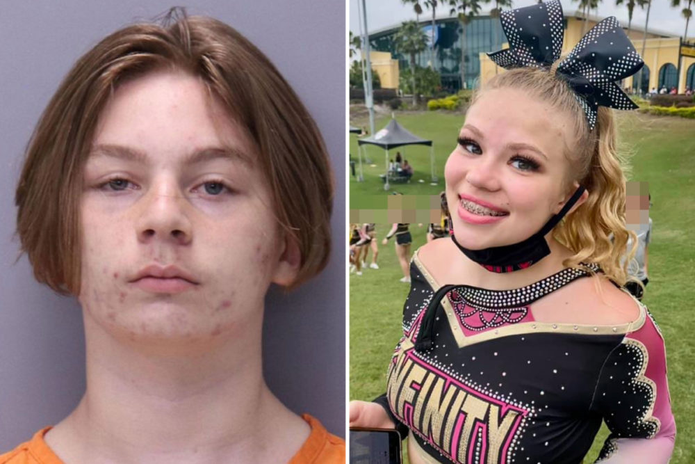 Boy accused of killing cheerleader stabbed her 114 times