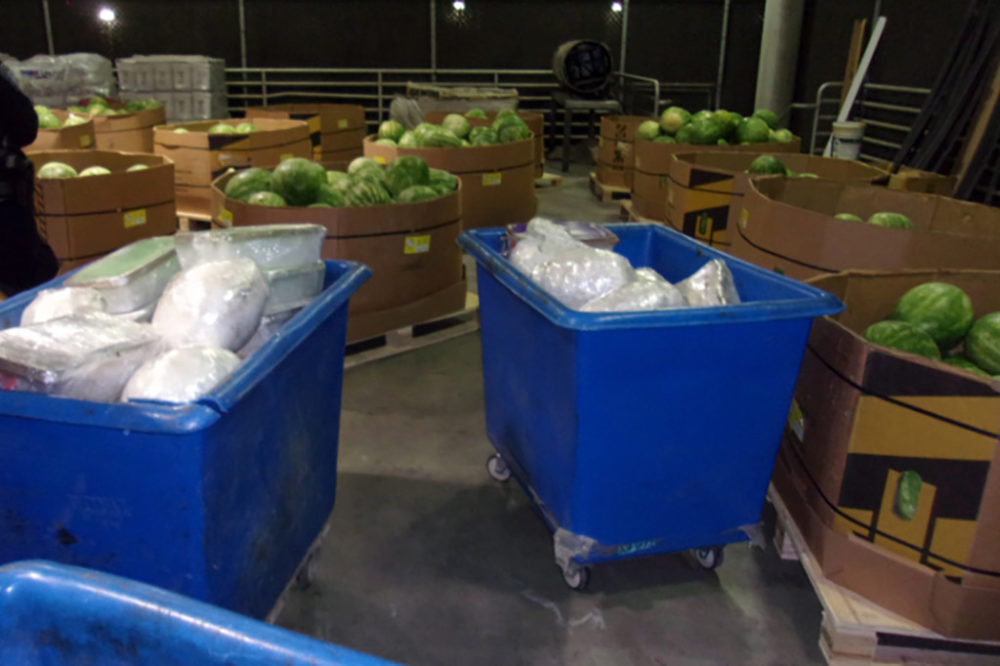 $2.5 million worth of meth hidden in watermelons seized by CBP