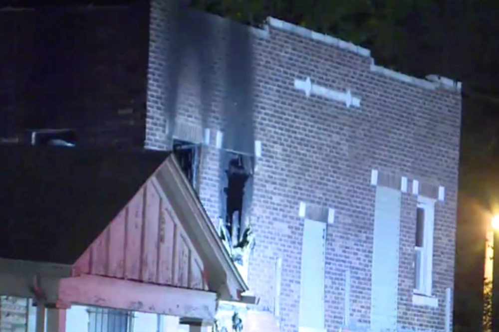 Five children die in fire after mother left them home alone