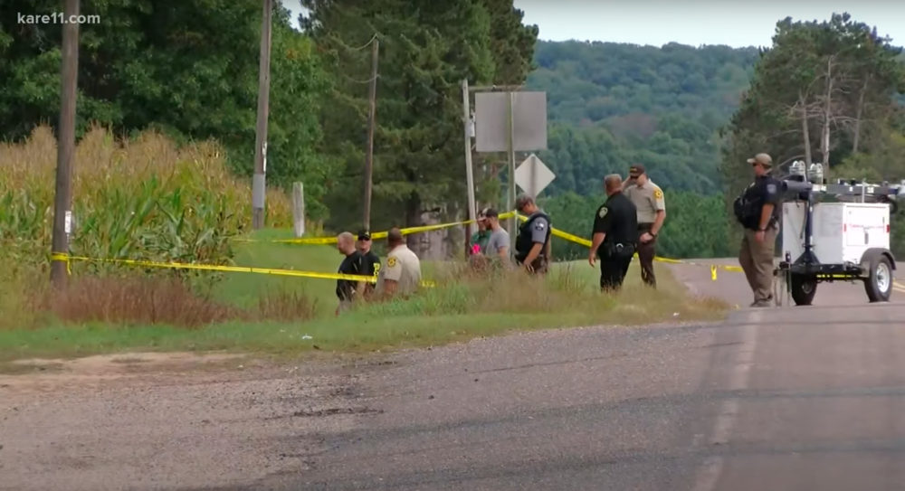 4 people found shot to death inside SUV abandoned in cornfield