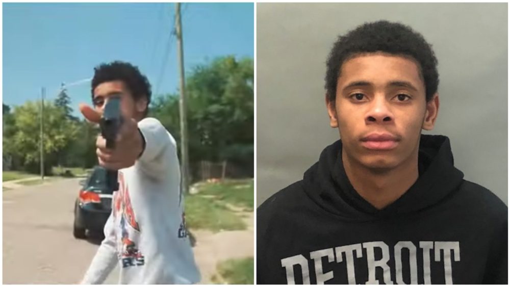 Shooting suspect wanted after rap video shows guns found at scene