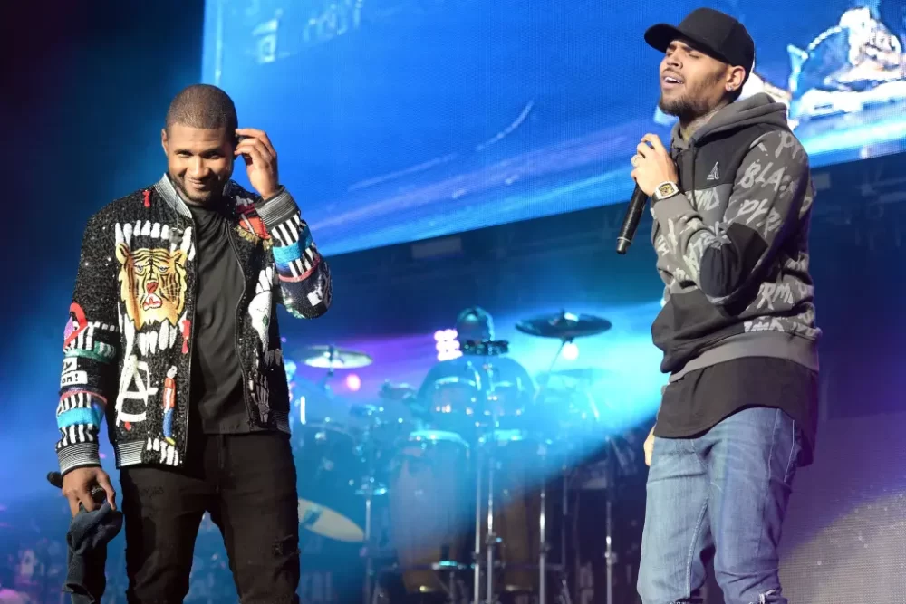 Chris Brown & Usher Allegedly Get Into ‘Bloody’ Fight Caught On Video